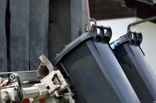 Recycling process for builders waste in Chessington