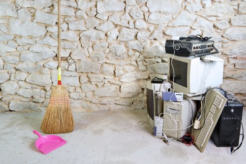 Professional furniture removal service in action in Chessington