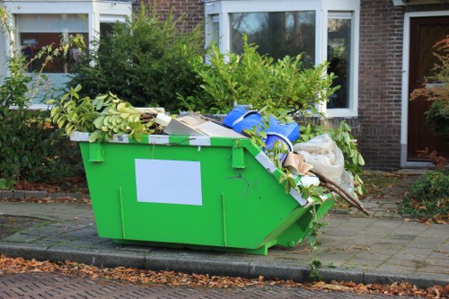 Eco-friendly disposal during garden clearance in Chessington